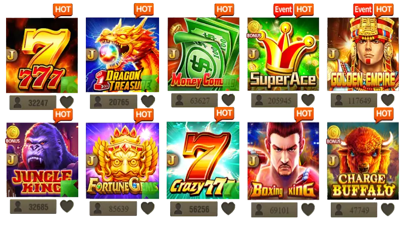 Những Slot Game Hàng Đầu Của JILI Tại NOHU78